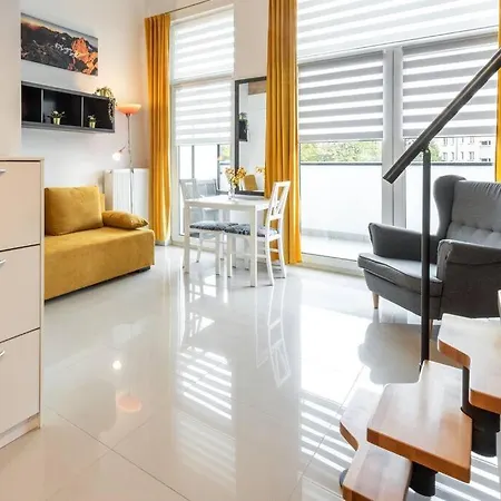 Апартаменты Mountain 40m2 Balkon Antresola 4 Osoby