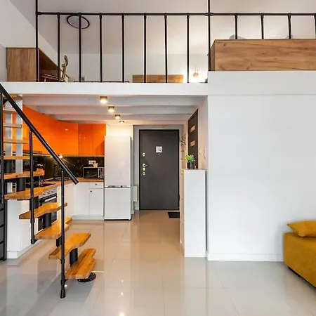 Mountain 40m2 Balkon Antresola 4 Osoby * קרקוב